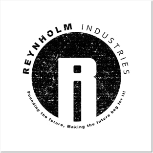 Reynholm Industries (black) [Rx-tp] Posters and Art